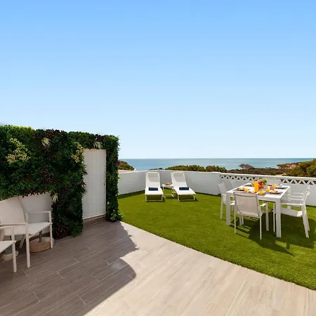 別荘 Townhouse Crystal Bay - Rooftop E Vista Mar Em ベナジル